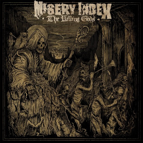 Misery Index - The Killing Gods - DOUBLE LP GATEFOLD COLORED