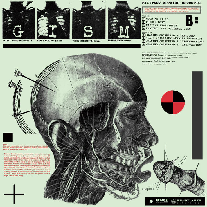 GISM - Military Affairs Neurotic (Reissue) - LP