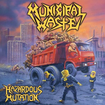 MUNICIPAL WASTE - Hazardous Mutation (12" LP on Red Vinyl)